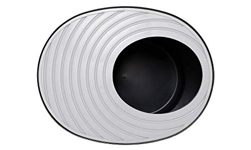 Iris 531241 Katzentoilette Hop In mit Einstieg von oben PUNT-530, L, Schwarz - obrazek 2