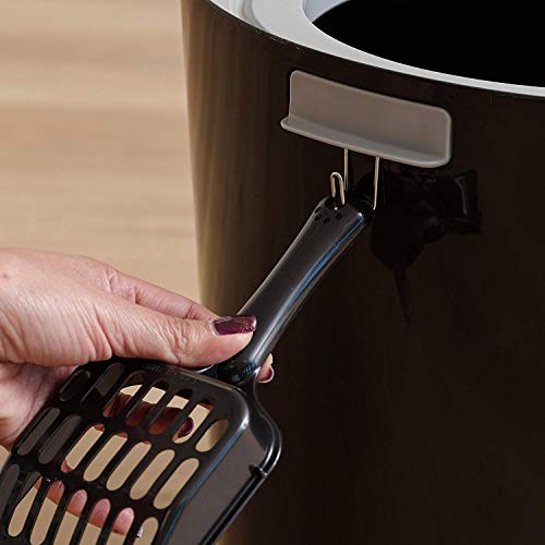 Iris 531241 Katzentoilette Hop In mit Einstieg von oben PUNT-530, L, Schwarz - obrazek 7