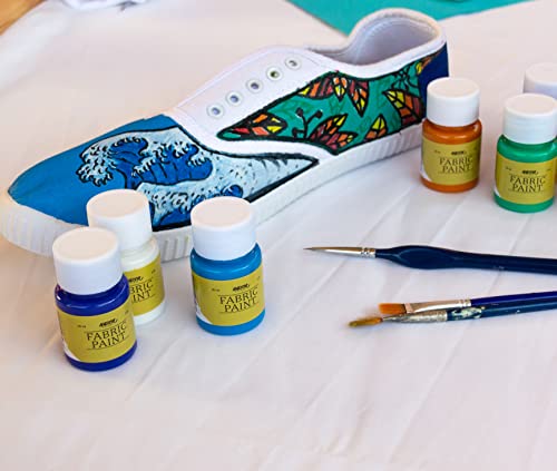 Nazca Colors Trwała i zmywalna farba do tekstyliów - Zestaw 16 kolorów - obrazek 4