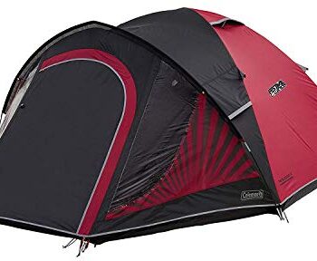 Coleman Zelt Blackout, rot-grau, 4 Personen, 2000032322