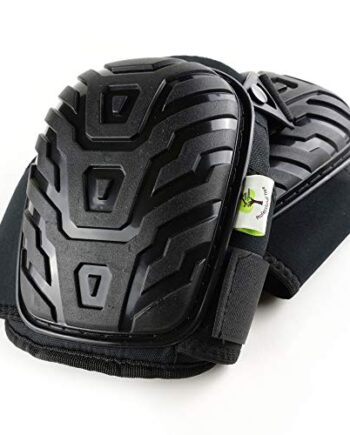 ProfessionalTree Knieschoner Arbeiten - Kniepolster für Fliesenleger Handwerker - Knieschutz mit verstellbaren Schnell-Verschluss Gelkissen Schaumpolster