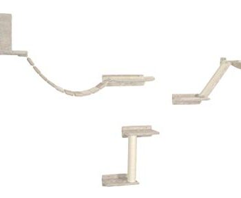 Maxi-Pet 81635 Kletterwand für Katzen Mount Everest, 9-teilig, beige