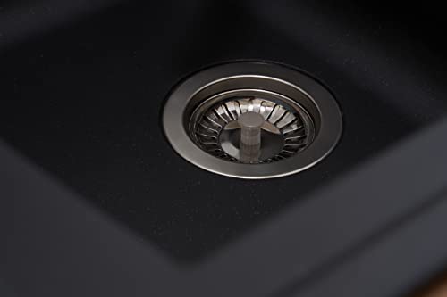 Respekta Boston zlewozmywak mineralitowy w kolorze czarnym/Jednokomoro - obrazek 9