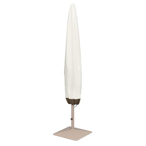 Amazon Basics Grillabdeckung, Gurte mit Click-Verschluss, Gr. M & Abdeckung für Sonnenschirm - obrazek 4