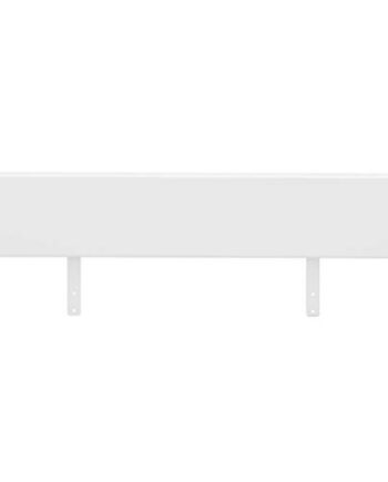 Steens Absturzsicherung für das Kinderbett, 80 x 21 x 3 cm (B/H/T), MDF Holz, weiß, nachträglich montierbar