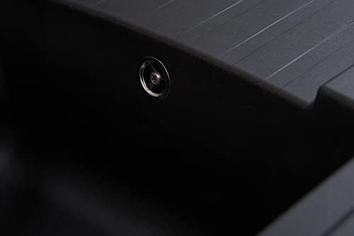 Respekta Boston zlewozmywak mineralitowy w kolorze czarnym/Jednokomoro - obrazek 10