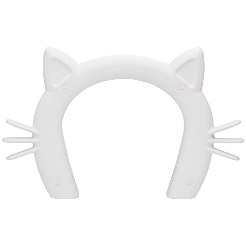 PetSafe Cat Corridor Katzenschlupf für Zimmertüren, Katzentunnel für Zimmertüren, Für Katzen bis zu 9 kg, Weiß bemalbar, 19.1x19.6 cm (1er Pack) - obrazek 3