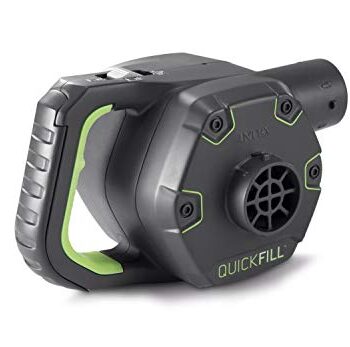 Intex Quick Fill Rechargable Elektrische Pumpe - Wiederaufladbare elektrische Luftpumpe - Mit 3 Düsenaufsätze