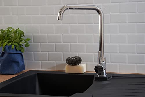 Respekta Boston zlewozmywak mineralitowy w kolorze czarnym/Jednokomoro - obrazek 8