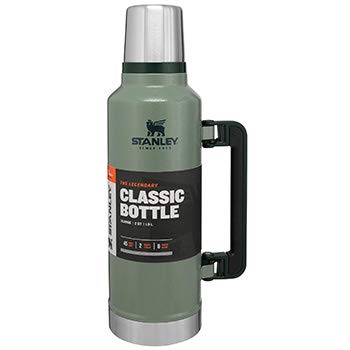 Stanley Classic Legendary Thermosflasche 1.9L Hammertone Green - Edelstahl Thermoskanne - BPA-frei - Thermos Hält 45 Stunden Heiß - Deckel Fungiert Auch als Trinkbecher - Spülmaschinenfest - obrazek 6