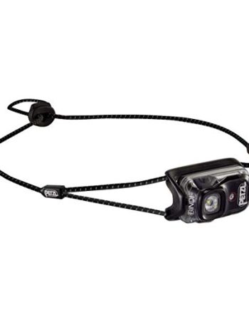Petzl Uniseks Bindi E102AA00 Lampa Czołowa, Czarny, 2 x 6 x 4"