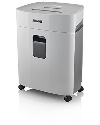 Dahle PaperSAFE PS 240 Aktenvernichter (10 Blatt, Sicherheitsstufe P4, Partikelschnitt, öl- und wartungsfrei, 25 Liter) grau