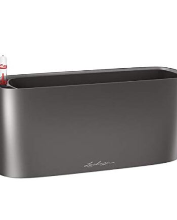 Lechuza Donica, System Nawadniania, Delta 20 Antracyt Metalik, 15563