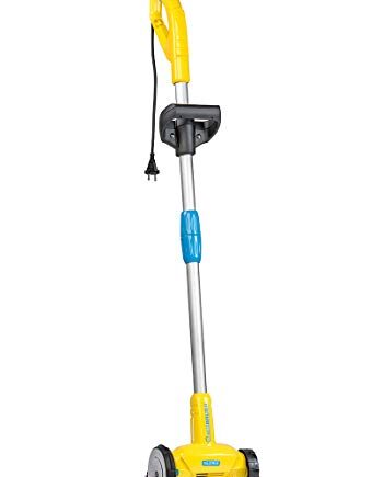 GLORIA Fugenreiniger WeedBrush | Elektrischer Fugenkratzer | Unkrautbürste | Zwischen Terrassenplatten reinigen | Inkl. Fugenbürste aus Stahldraht