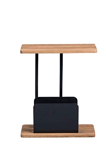 HomeTrends4You Alpha Beistelltisch, MDF, braun, 50x60x20 - obrazek 3