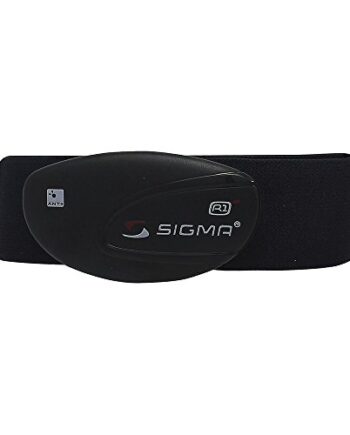 Sigma Zubehör R1 Ant+ Comfortex+ Textilbrustgurt, Schwarz, One Size