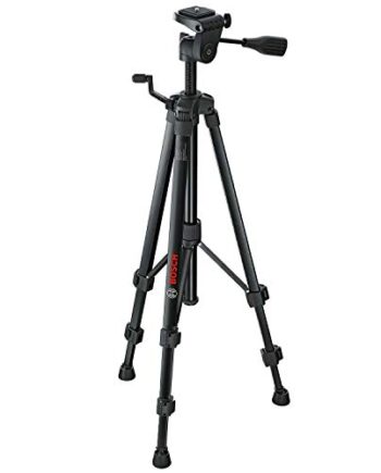 Bosch Premium-Stativ TT 150 (regulierbare Höhe 55-157 cm für schnelle und flexible Positionierung von Kreuzlinienlasern)