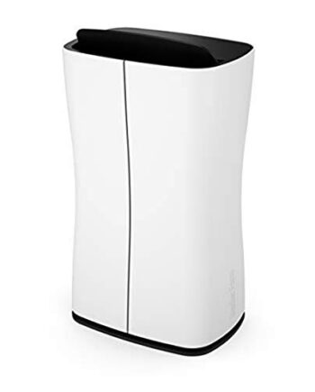 Stadler Form Entfeuchter Theo, 10 Liter/ 24 Stunden, schlankes Design, Hygrostat für zielgerichtete Raumentfeuchtung, gegen Feuchtigkeit und Schimmel, 30.5 x 51,6 x 21,6 cm, weiss