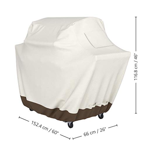 Amazon Basics Grillabdeckung, Gurte mit Click-Verschluss, Gr. M & Abdeckung für Sonnenschirm - obrazek 6