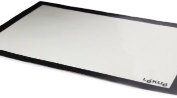 Lékué Backblechauflage, Silikon, schwarzweiß, 60 x 40 cm