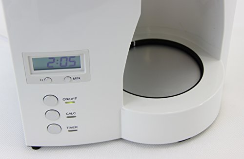 Melitta 6613655 Optima Timer Filterkaffeemaschine mit Timer Funktion I weiß - obrazek 7