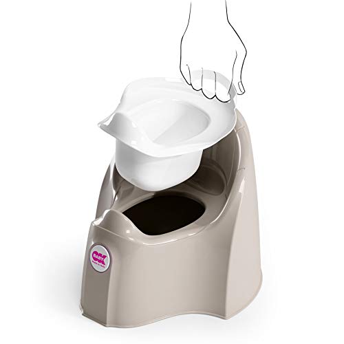 OK Baby N38912035X Pasha - das futuristische Töpfchen für entspannte Geschäfte, hellgrau - obrazek 7