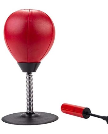Engelhart - Anti-Stress-Ball, Punching Ball lochender Büroball 17 cm x 34 cm - 704015