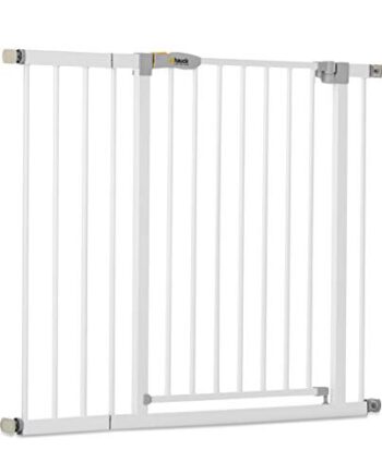 Hauck 59727 Bramka, Biały/Szary, 96-101 cm