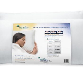 Mediflow 5201 Das Original Wasserkissen im Doppelpack 40x80cm, Weiß