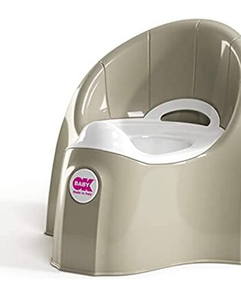 OK Baby N38912035X Pasha - das futuristische Töpfchen für entspannte Geschäfte, hellgrau