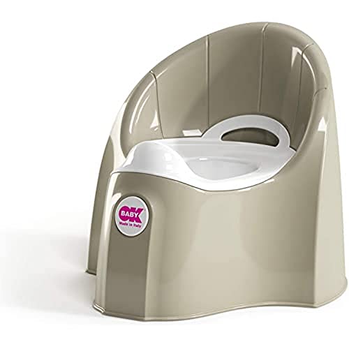 OK Baby N38912035X Pasha - das futuristische Töpfchen für entspannte Geschäfte, hellgrau