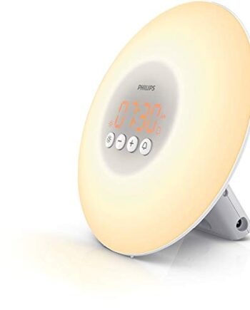 Philips Wake-up Light HF3500/01 (LED, Aufwachen mit Licht, 10 Helligkeitseinstellungen) weiß