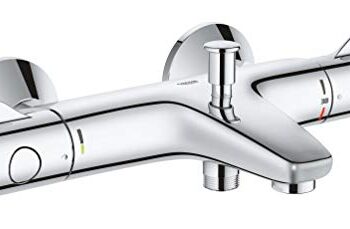 GROHE Grohtherm 800 | Termostatyczna bateria wannowa z wylewką z perla