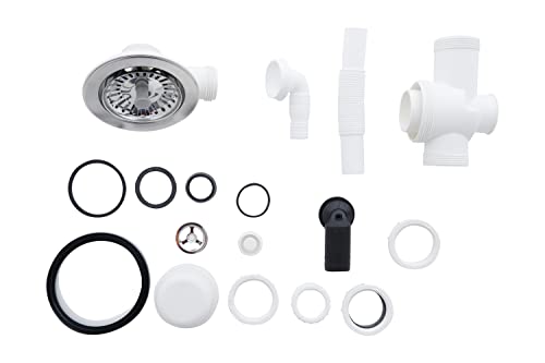 Respekta Boston zlewozmywak mineralitowy w kolorze czarnym/Jednokomoro - obrazek 5