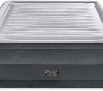 Intex 64418NP Queen DURA-Beam Series HI-Rise AIRBED with BIP, Grau