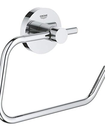 GROHE Uchwyt na papier toaletowy Essentials (metalowy, bez pokrywy, uk