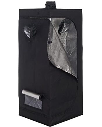 Bramble - Großer Hydroponik Growzelt, Isoliertes Zuchtzelt Growbox, 140x61x61cm - Robuster Reißverschluss, Stabil & Einfach Aufzubauen