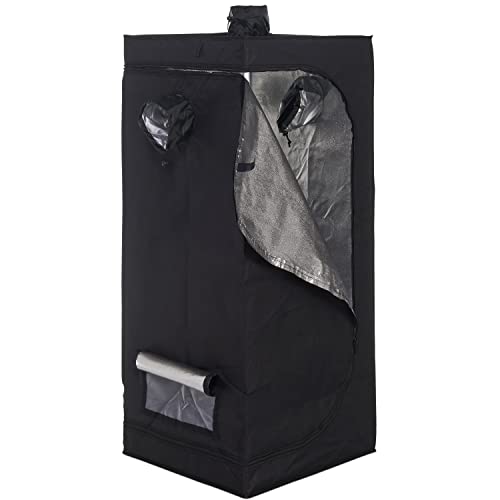 Bramble - Großer Hydroponik Growzelt, Isoliertes Zuchtzelt Growbox, 140x61x61cm - Robuster Reißverschluss, Stabil & Einfach Aufzubauen