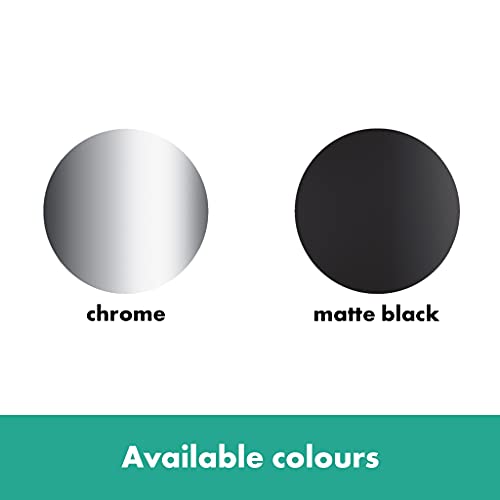 hansgrohe Waschtischarmatur Unterputz Vernis Blend, Wasserhahn Bad für Wandmontage, Badarmatur wassersparend, Chrom - obrazek 5