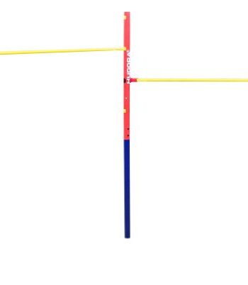 HUDORA Hudora_64000 Doppel Turn-Reck Fabian - Garten Reck, blau, rot, gelb, 64002, 154 x 241 x 5 cm