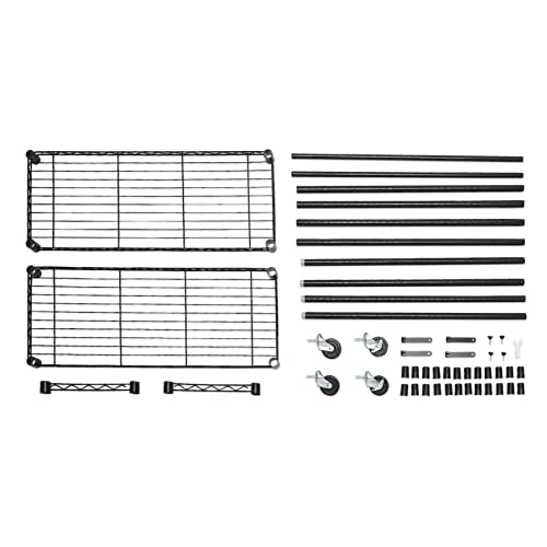 Amazon Basics Regulowany wieszak na ubrania z dwoma drążkami, stojak, - obrazek 5