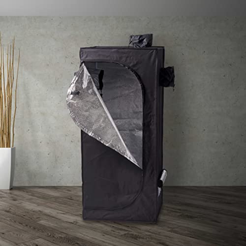 Bramble - Großer Hydroponik Growzelt, Isoliertes Zuchtzelt Growbox, 140x61x61cm - Robuster Reißverschluss, Stabil & Einfach Aufzubauen - obrazek 7
