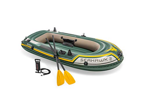 Intex Seahawk 2 Ponton, Wielokolorowy, 236 x 114 x 41 cm