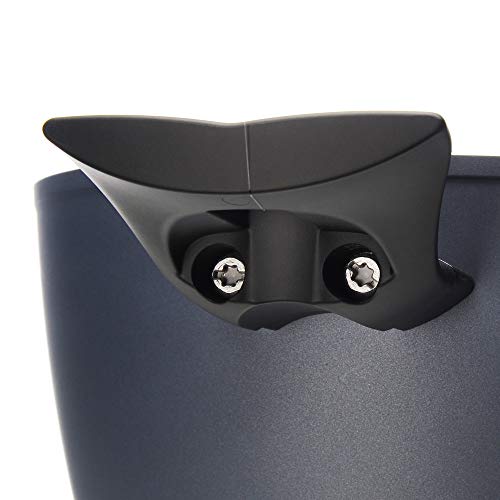 Moneta Aria Finegres 5 STK Set: Bratpfanne 20-24cm, Stieltopf 16cm, Kochtopf mit Glasdeckel 20cm, Aluminium, Grau, 16 cm - obrazek 5