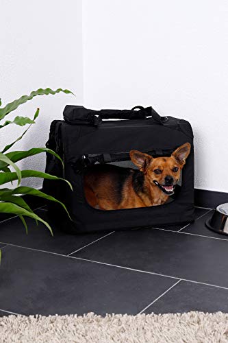 lionto Składany transporter dla psa do podróży i samochodu, 60x42x44 c - obrazek 6