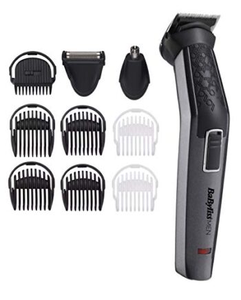Babyliss MT727E Trymer do Włosów, Szary/Stalowy