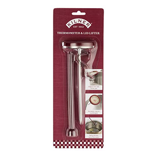 Kilner magnetischer Deckelöffner Thermometer, Kunststoff, transparent, One Size - obrazek 4
