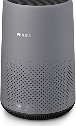 Philips AC0830/10 Luftreiniger Serie 800, Entfernt 99,5 prozent Partikel, Raumgröße: 49 m², Luftqualitäts-Farbfeedback