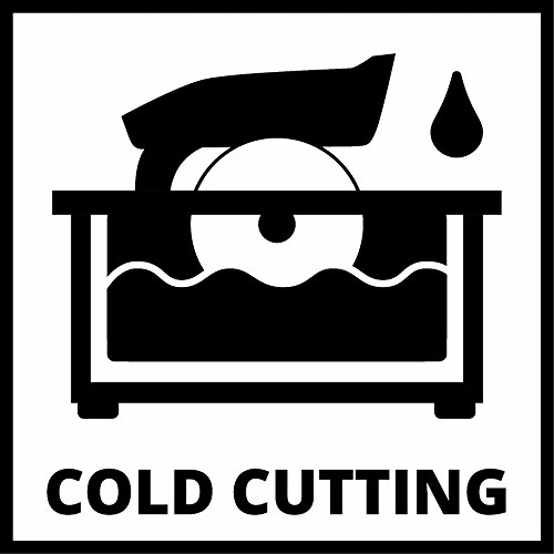 Einhell Fliesenschneidmaschine TC-TC 800(800 W,2.950 min-1,neigbarer Edelstahltisch mit Winkelskala,verstellbarer Winkelanschlag, Parallelanschlag mit Skala,inkl. Diamanttrennscheibe 180),Rot/Schwarz - obrazek 3