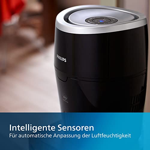 Philips Series 2000 Luftbefeuchter – für Räume bis 40 m², mit NanoCloud-Technologie, 3 Geschwindigkeitsstufen, Sleep-Modus, 2-Liter-Tank (HU4814/10) - obrazek 4